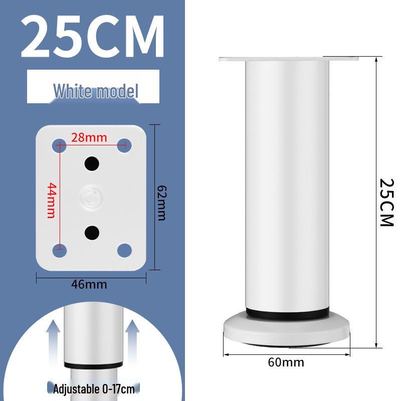 Регулируемые ножки из нержавеющей стали для дивана, тумбы под телевизор, журнального столика, шкафчика для ванной и кровати.