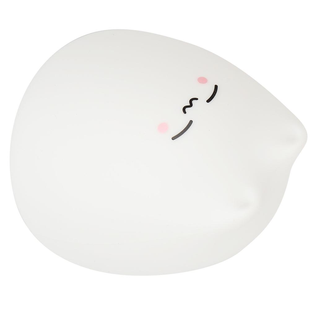 Table Lamp Mini Silicone Lighting Light Children Bedroom Night 7‑Color LED Eye Protection