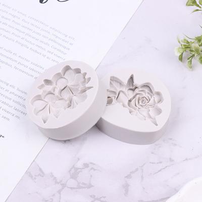 Силиконовая форма в форме цветка Diy Gardenia Plumeria Rubra Форма для мыла и помадки для торта