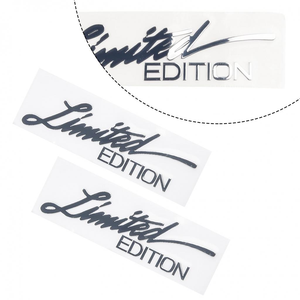 Decals Sticker 2 Pcs Accessories Limited Edition Logol