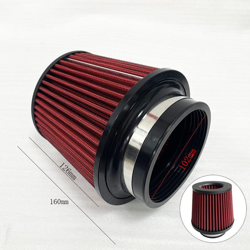 63mm 70mm 76mm 89mm Air Filter High Flow Cold Air Intake Universal Filters Vehicles Air Filters Car Accessories Mass Air Flow 3