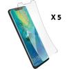 Huawei MATE 20 PRO Film [Pack of 5] Ultra Thin Anti-Scratch Resistant Plastic Screen Protector [Phonillico®]
