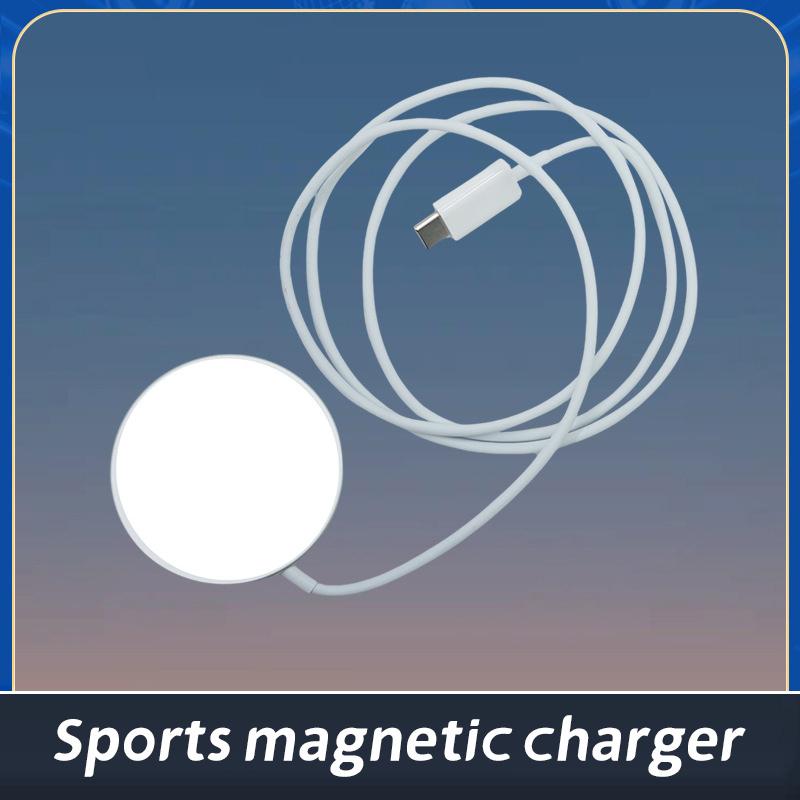 Магнитная беспроводная зарядная панель Usb + Type C для Magsafe iPhone 16 15 14 13 12 Pro Max Прозрачная док-станция для быстрой зарядки