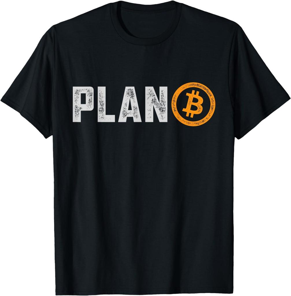 Bitcoin Plan B HODL BTC Crypto Currency Traders Blockchain T-Shirt