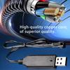 Разъемы SM2.0 2P 3.7V USB Самый умный кабель для зарядки с ИС и светодиодным индикатором для литий-ионных и литий-полимерных аккумуляторов