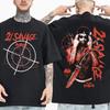 21 Savage American Dream T-Shirts Harajuku Hip Hop O-Neck Short Sleeve Shirts Fans Gift High Quality Cotton Summer Fashion Loose
