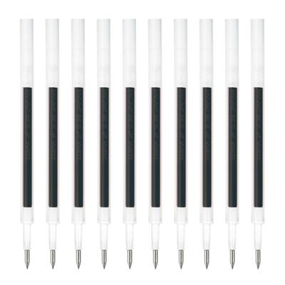 Сменные стержни для гелевой шариковой ручки Zebra Sarasa Nano, JF-0.38, Черный, Упаковка 10 шт., B-RJF38-BK