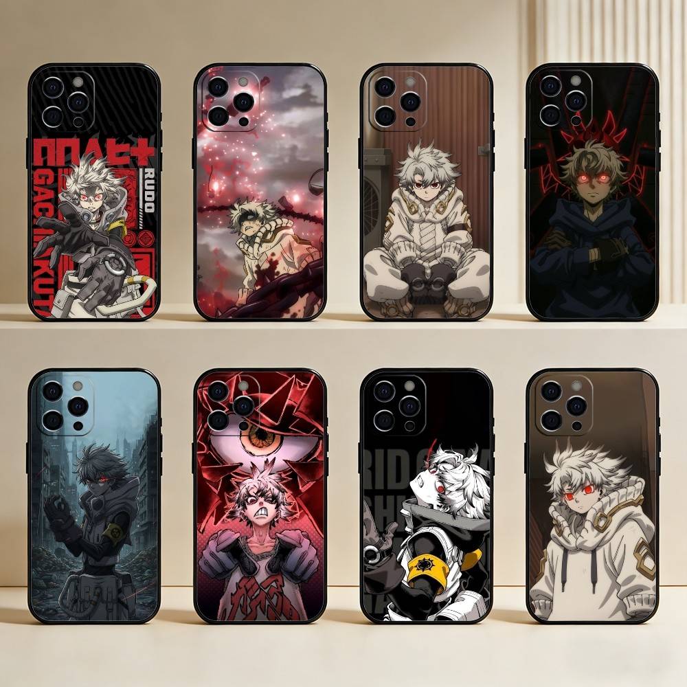Чехол для телефона G-Gachiakuta Anime Rudo для iPhone 17, 16, 15, 14, 13, 12 Plus, Max, Мягкий силиконовый, Черный