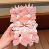 Korean Style Cartoon Hair Clips for Girls - Cute Princess Hair Accessories for Baby & Kids, Anti-Slip Baby Hairpins