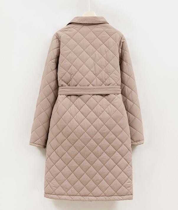 Дизайн зимнего женского пальто, приталенная хлопковая куртка с большим воротником