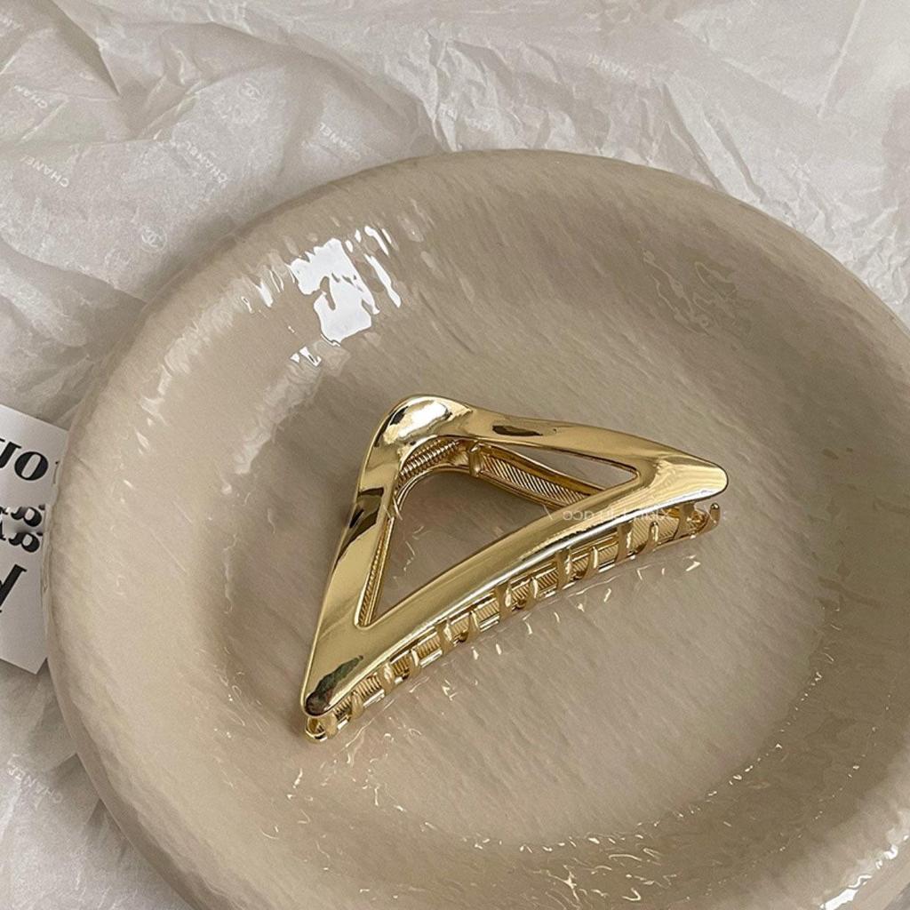 Металлическая заколка для волос в виде акулы высокого класса - Элегантная заколка-бант