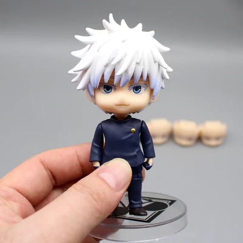 Jujutsu Kaisen Anime Figure #2205 Satoru Gojo Action Figure Q Version Gojo Model Toys PVC Collectible Doll Birthday Gifts