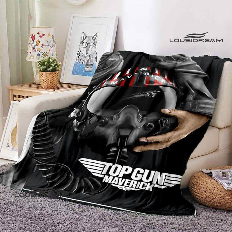 Классический фильм Top Gun Плед Детский теплый и красивый плед Мягкий и удобный плед Подарок на день рождения