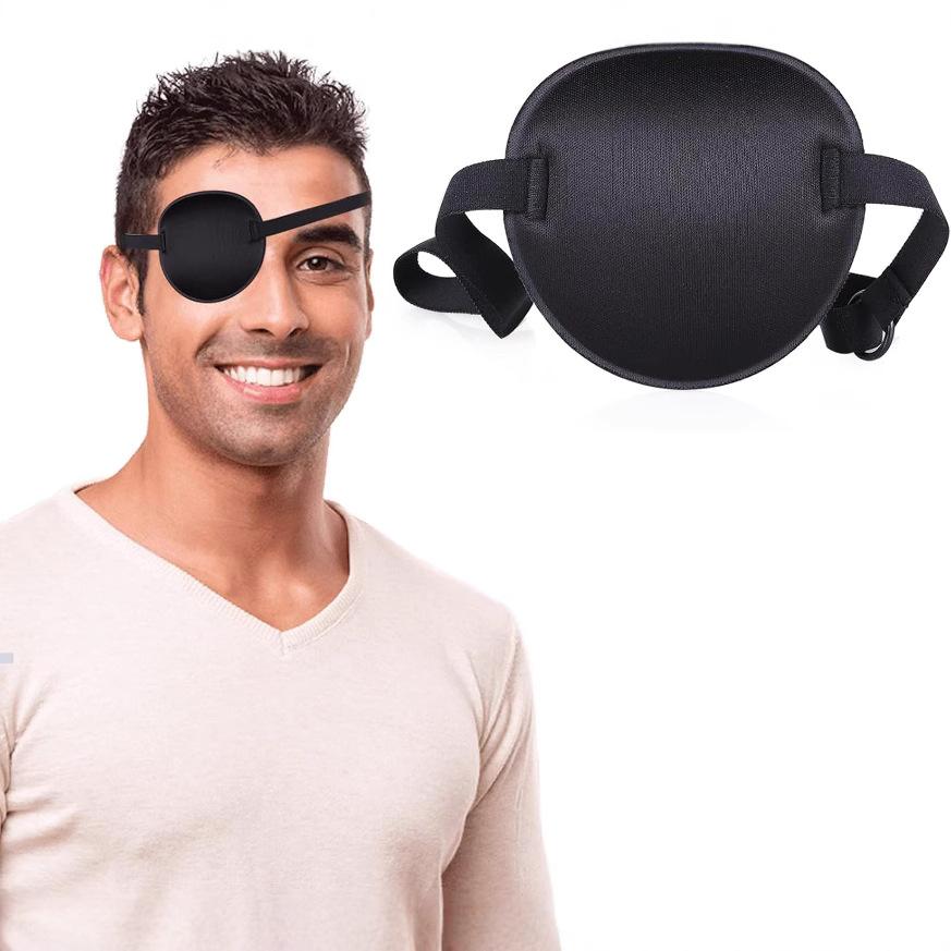 Маска для глаз Взрослые Дети Одноглазый Дракон Сон Маска для глаз 3D Трехмерная Полное покрытие Коррекция Косоглазия Пиратская Затеняющая Маска для глаз