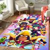 Cartoon Brawl Stars Rug Floor Mat for Living Room or Bedroom Soft and Comfortable Carpet a Gift for Birthday and Holiday.SFF0917167
