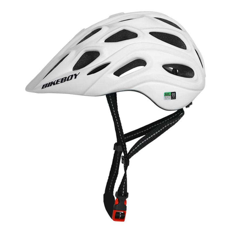 Professional Road Mountain Bike Helmet with Glasses Ultralight MTB All-terrain Sports Riding Cycling