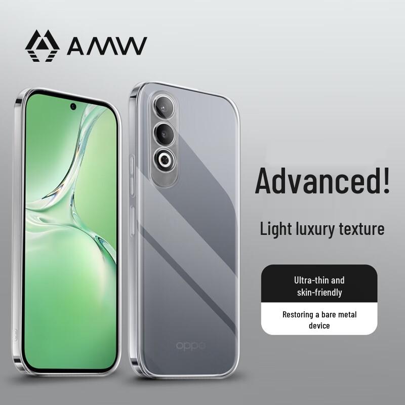 Прозрачный противоударный чехол для телефона AMW для OPPO и Realme