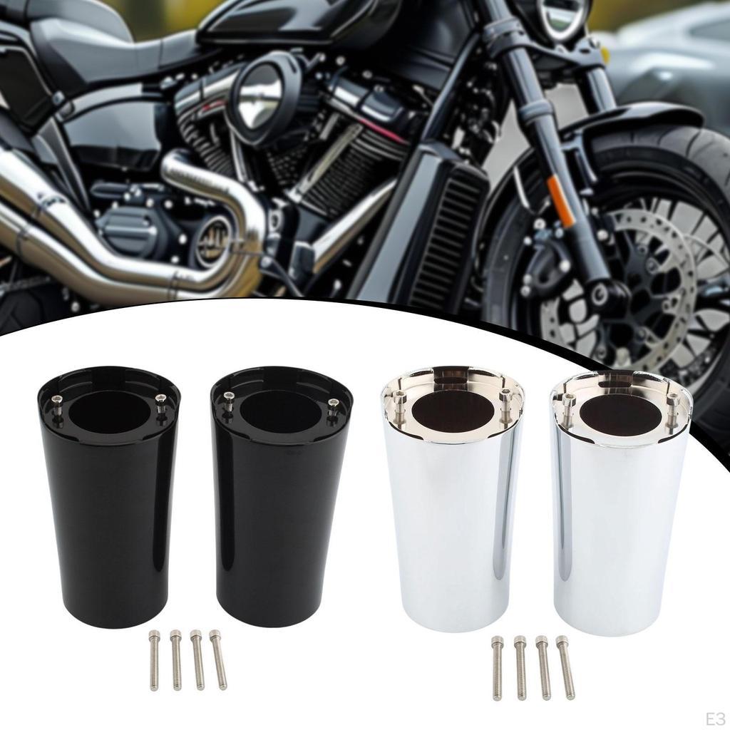 2 Pieces Fork Slider Covers Protectors Motorbike Accessories Replacement CNC Motorcycle
