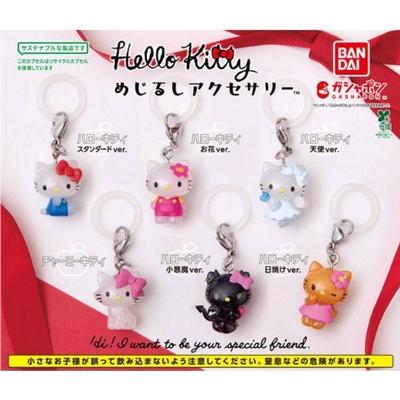 Полный набор все 6 видов Аксессуары-закладки Hello Kitty Bandai Gachapon Капсульная игрушка Sanrio