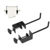 Metal Paper Roll Holder Clamp Mount Adjustable Clamp Rack Sturdy Tabletop Dispenser  Art Studio