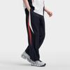 Fila Оригинальный Модный Тренд Классический Ретро Спортивный Удобный Универсальный Свободный Плетение Повседневные Брюки Мужские низ Легендарный-Синий F11M629804FNV