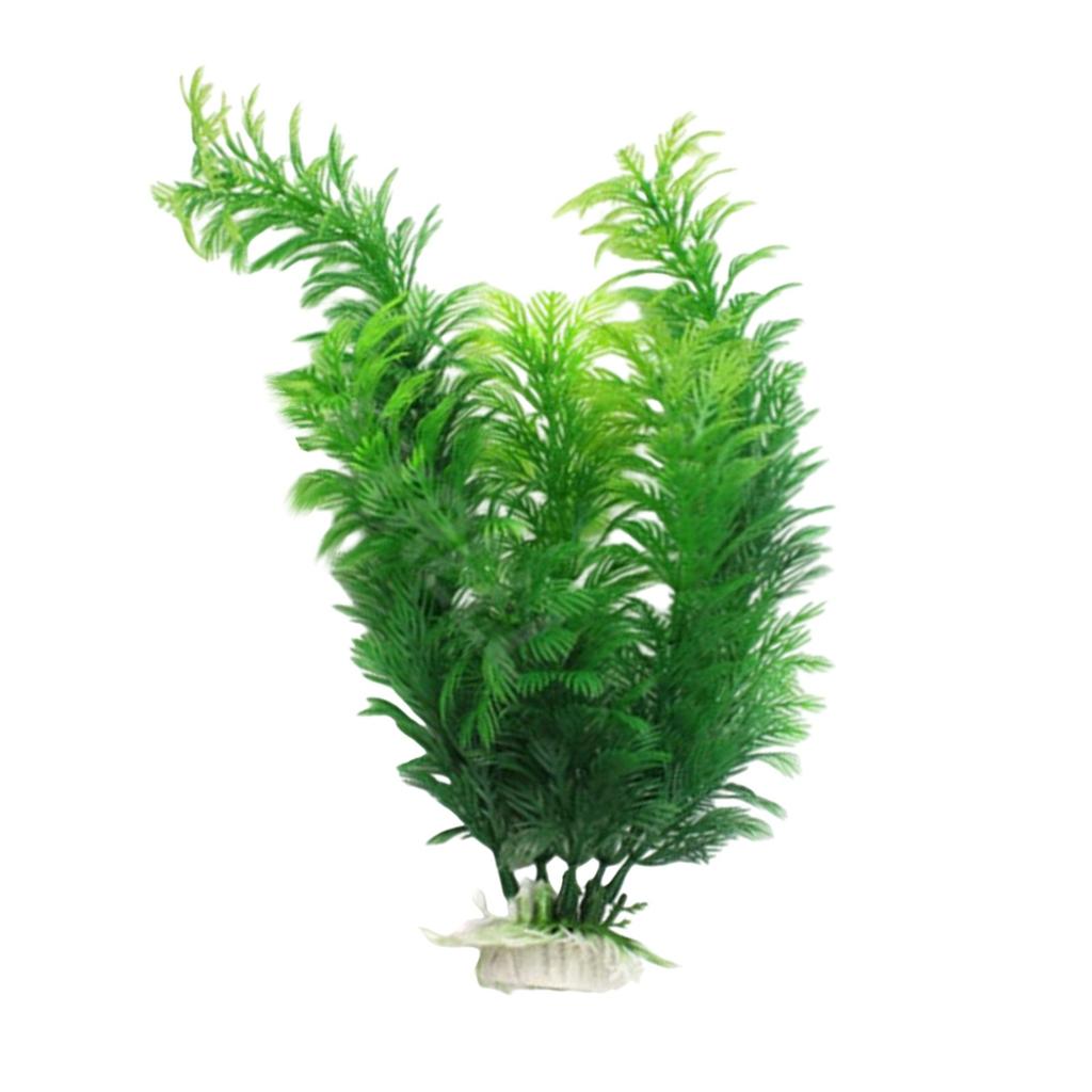 Имитация аквариума с водяной травой, украшение для аквариума, пластиковая поддельная водяная трава, украшение 2 шт.