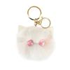 Милый брелок для ключей в виде кошки, мультяшная плюшевая игрушка, брелок-подвеска для женщин и девочек, подарок