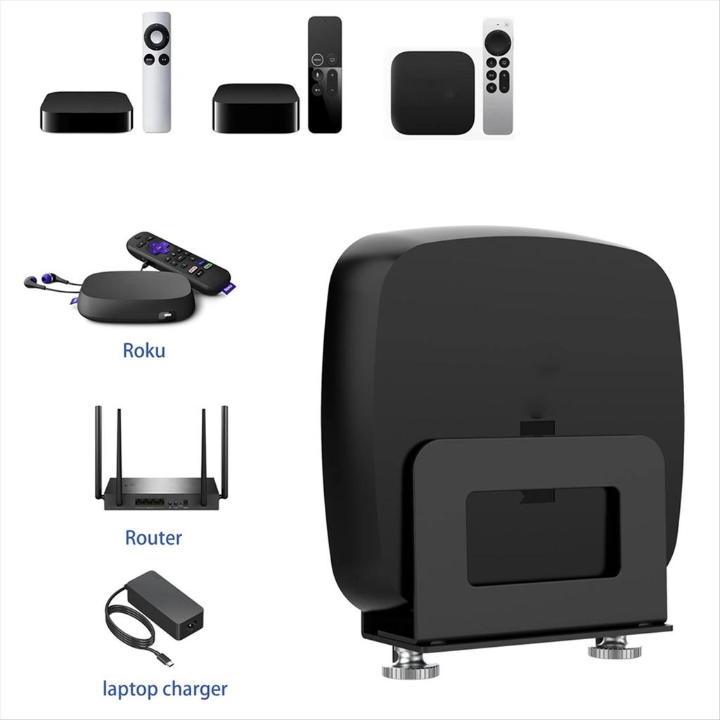 Adjustable Small Device Wall Mount Holder for 3/4/4k,Router,Modem,TV Box and Other Media Players