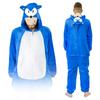 Men's kigurumi onesie pajamas one-piece jumpsuit sonic costume Onesie Costume A103 - M