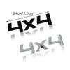 ZDVK6 Car Styling 3D Metal 4X4 Emblem Badge Sticker For Skoda Octavia  Fabia Rapid Yeti 4X4 Rear Trunk Decal Auto Accessories