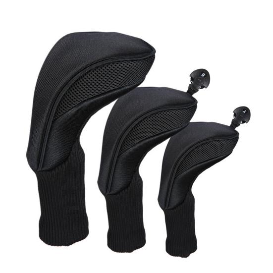 3 шт. Чехол для клюшки для гольфа, сетчатый чехол для клюшки для гольфа со сменными элементами