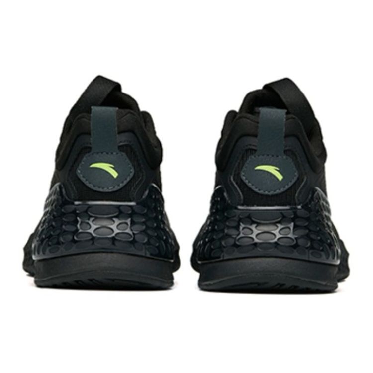 Anta C37+ Мягкая подошва, амортизирующая, нескользящая, износостойкая, дышащая, легкая, низкая, кроссовки для бега, женские, черные 922235537-5