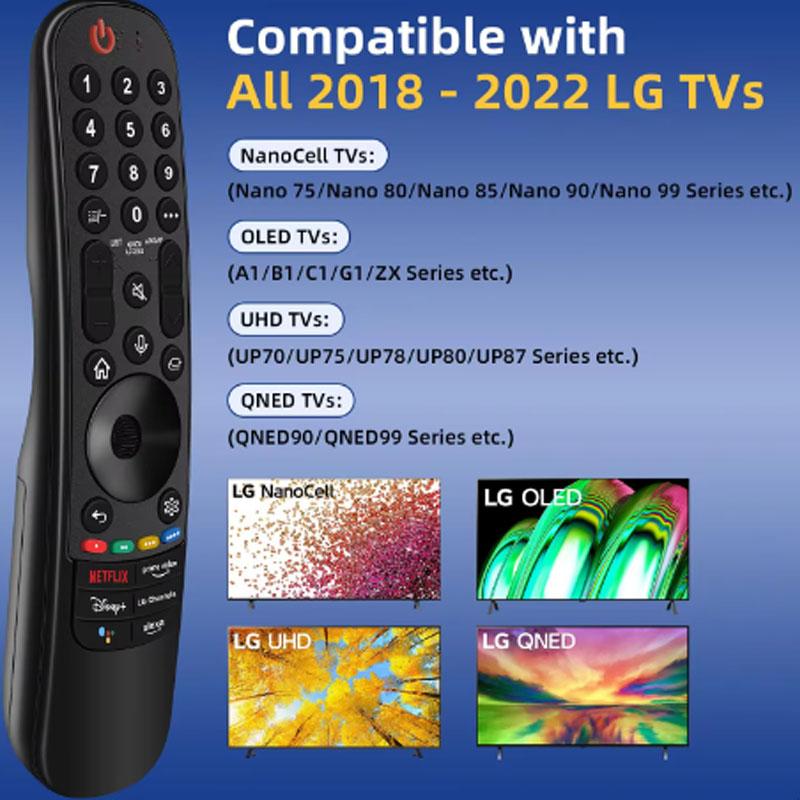 Сменный пульт дистанционного управления Magic Remote Control MR22GA/GN для LG Smart TV с функцией голоса и указателя
