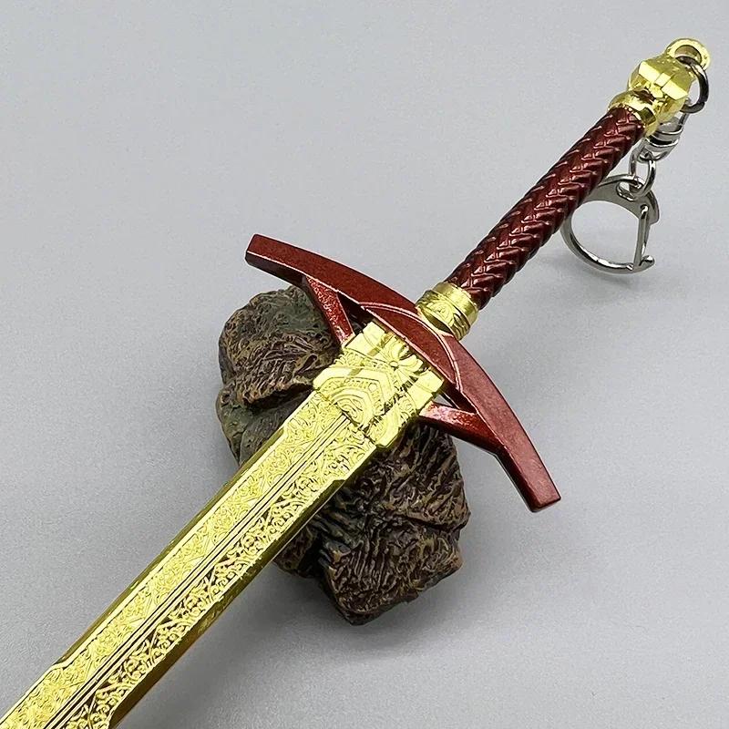 22cm BloodBound Blade Baldur's Gate 3 Game Peripherals 1:6 Metal Sword WeaponsModel Replica Toy Home Ornament Crafts Collection