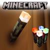 Minecraft Light Up Torch Night Lamp Usb Rechargeable Miner Ore Toy Gaming Gift