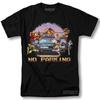 Street Fighter Парковка запрещена Смешная футболка Классическая игра винтажная графическая футболка Унисекс футболка
