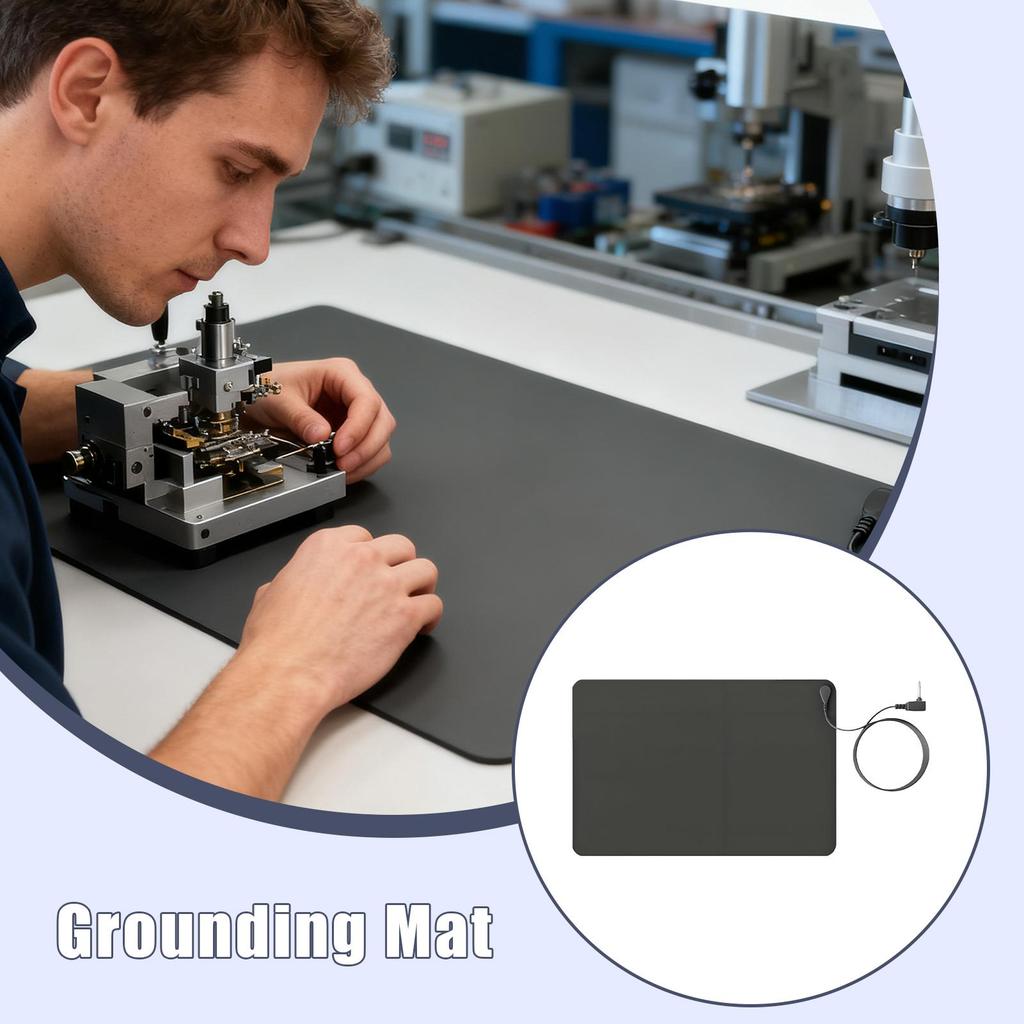 Grounding Mat For Feet Conductive Balance Blanket Anti Static Grounding Pad For Balance Mood Overall Health Travel Sleeping