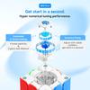 GAN356 M 3x3 Магнитный 48 GES Регулировка натяжения Игрушка для и Взрослых 356M Улучшенный E, Кубик для Быстрого Решения, Без Наклеек, Магниты, Pro+ 12-Уровневая Головоломка,