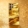 Стильный противоскользящий чехол для телефона 24K Gold s26 ultra case s25 ultra case стекло для Samsung Galaxy S26 S25 S24 S23 S22 FE Ultra Plus
