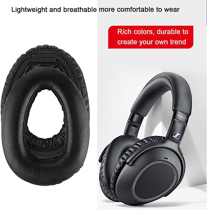 PXC 550 — сменные амбушюры из пеноматериала с эффектом памяти, совместимые с беспроводными наушниками Sennheiser PXC 550 MB серии 660.