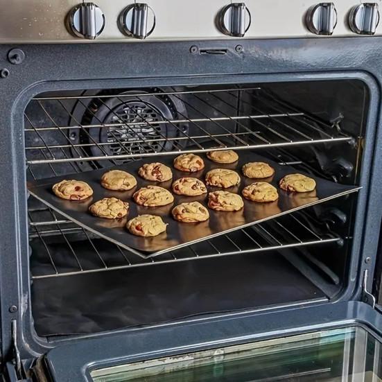 2/4 шт антипригарный вкладыш для духовки большой прочный протектор для духовки многоразовый термостойкий чехол для плиты электрический газовый тостер микроволновая печь