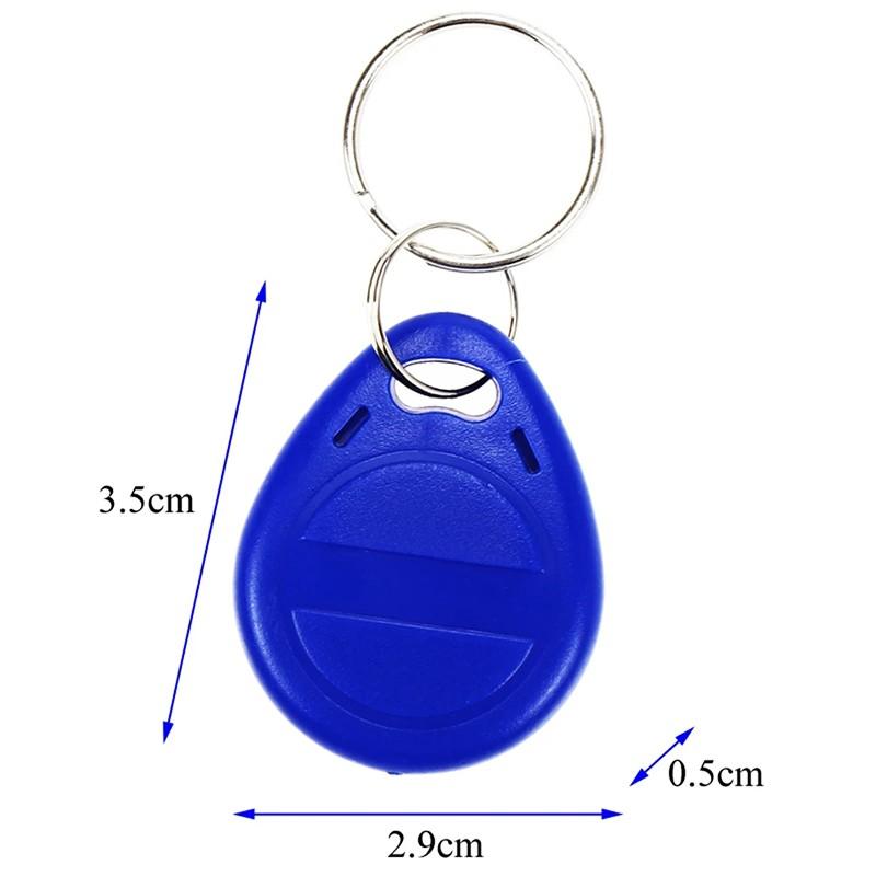 5/10PCS EM4305 125Khz Key Copy Rewritable Writable Rewrite EM ID T5577 Keyfobs RFID Tag Ring Card Proximity Token Access Duplicate