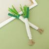 Pet Chew Toys Cat Teeth Cleaning Toy Cat Teasing Toy Kitten Bite Resistant Simulated Scallion Shape Sound Toy Pet Supplies