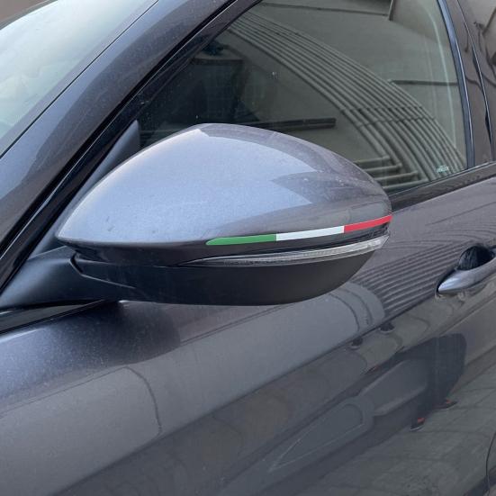 Забавная наклейка на зеркало автомобиля, самоклеящаяся предупреждающая отметка, долговечная, устойчивая к пыли и пятнам автомобильная наклейка
