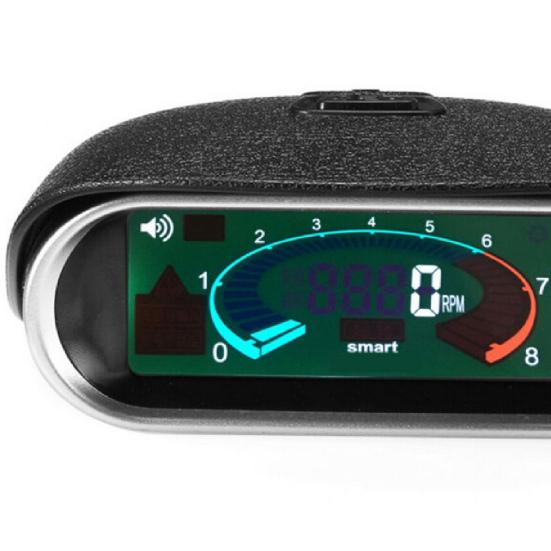 Car Tachometer LCD High Accuracy Anti Vibration Portable Sensitive Digital Display Instrument for Automobiles