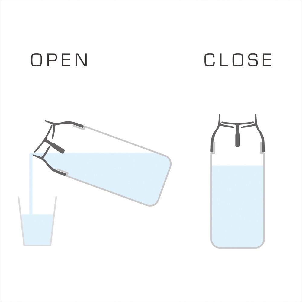 KINTO CAPSULE Water 22971 Carafe, 1L, White,