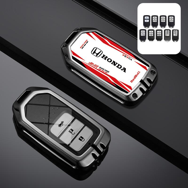 Car Smart Remote Key Protective Case Cover Shell For Honda CIVIC CR-V INSPIRE CITY Accord HR-V Pilot Sport SI EX Keyless Access VZ9