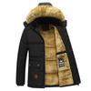 Cotton-padded Jacket Men's Cotton-padded Jacket Winter Plus Velvet Thick Warm Padded Jacket