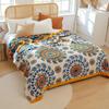 European Cotton Blanket For Bed Gauze Towel Quilt Four Seasons Breathable Travel Leisure Blanket Cover Adult Bedspread Bed Sheet
