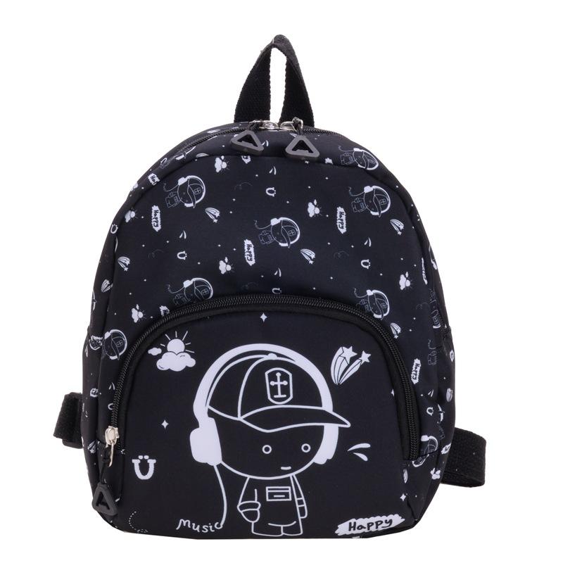 Cute Cartoon Boys And Girls Backpack Foreign Style Printing Children'S Backpack Cute Baby Student Schoolbag